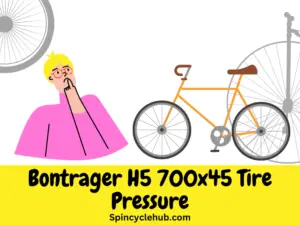 Bontrager H5 700x45 Tire Pressure