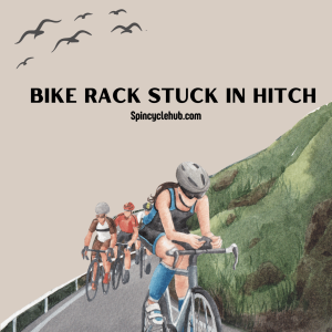 Thule bike rack stuck best sale in hitch