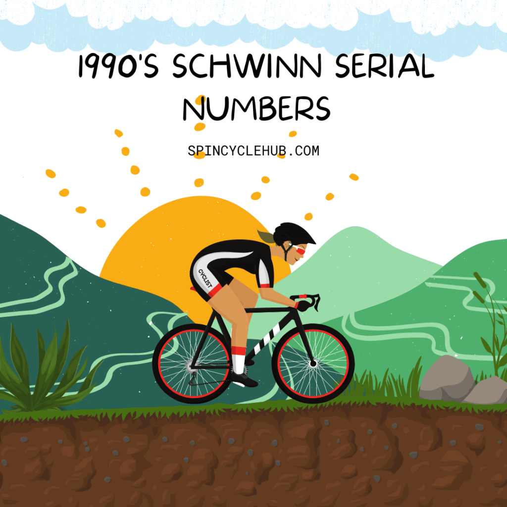 1990's Schwinn Serial Numbers