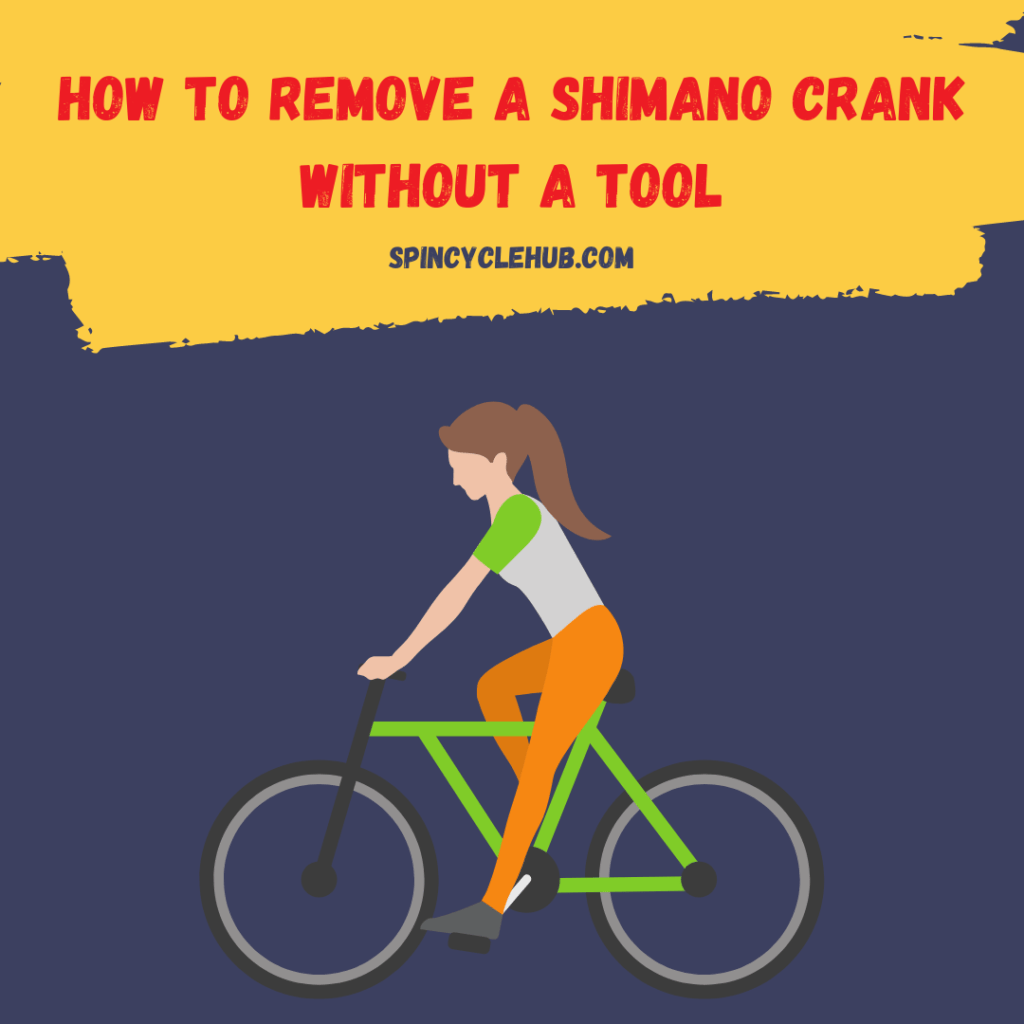 How to Remove a Shimano Crank Without a Tool