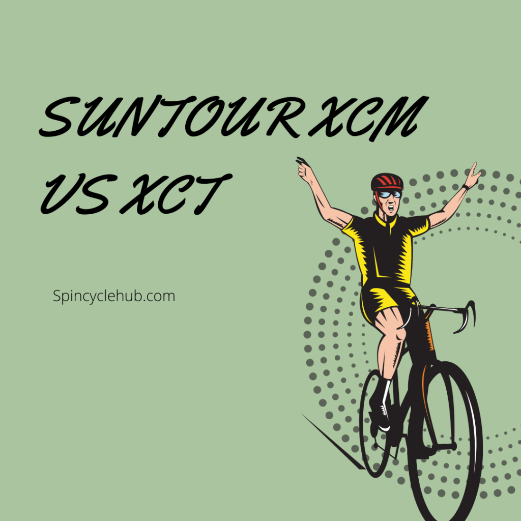 Suntour XCM vs XCT