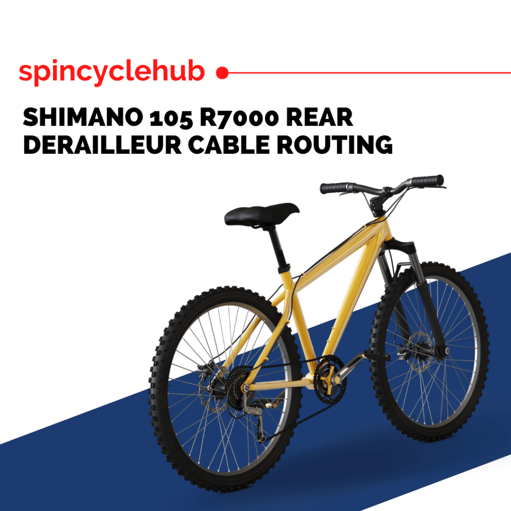 Shimano 105 R7000 Rear Derailleur Cable Routing