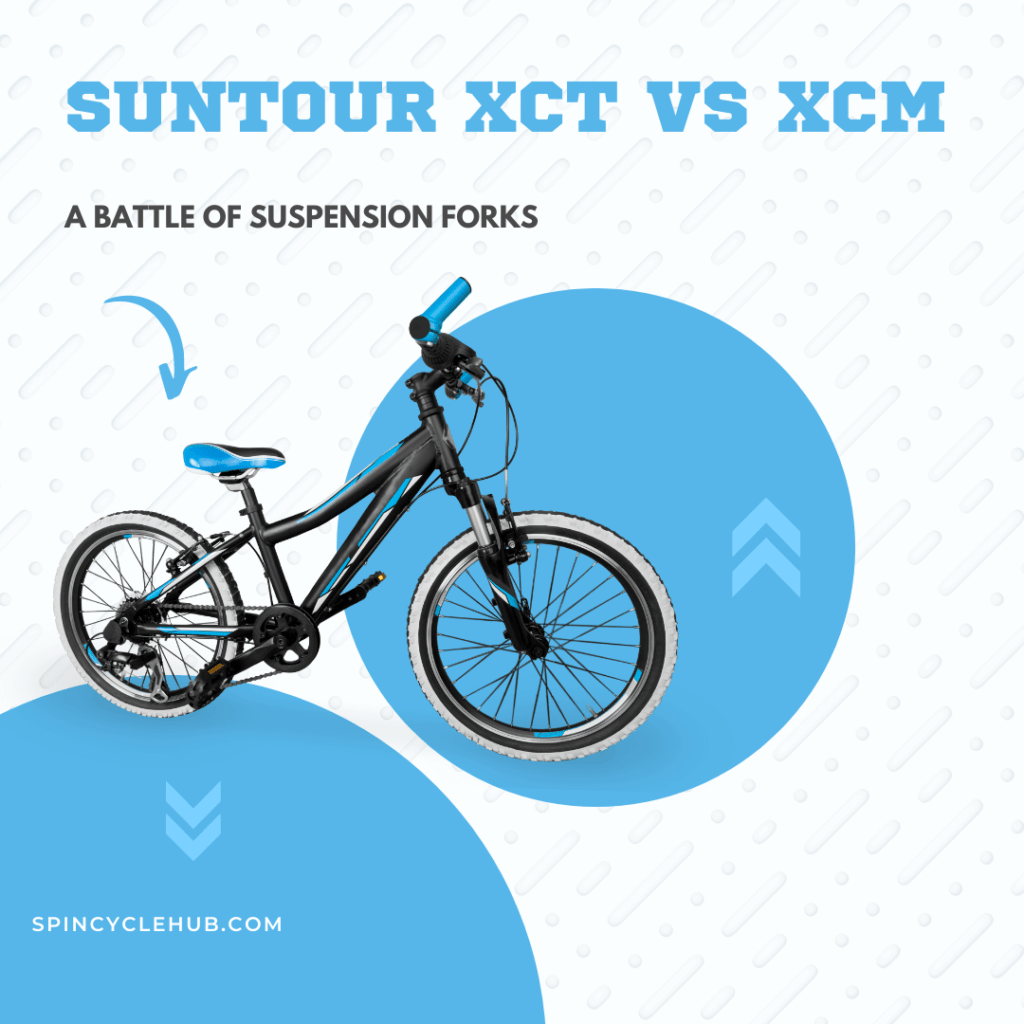 Suntour XCT vs XCM