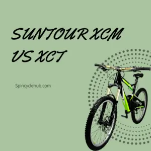 Suntour XCM vs XCT