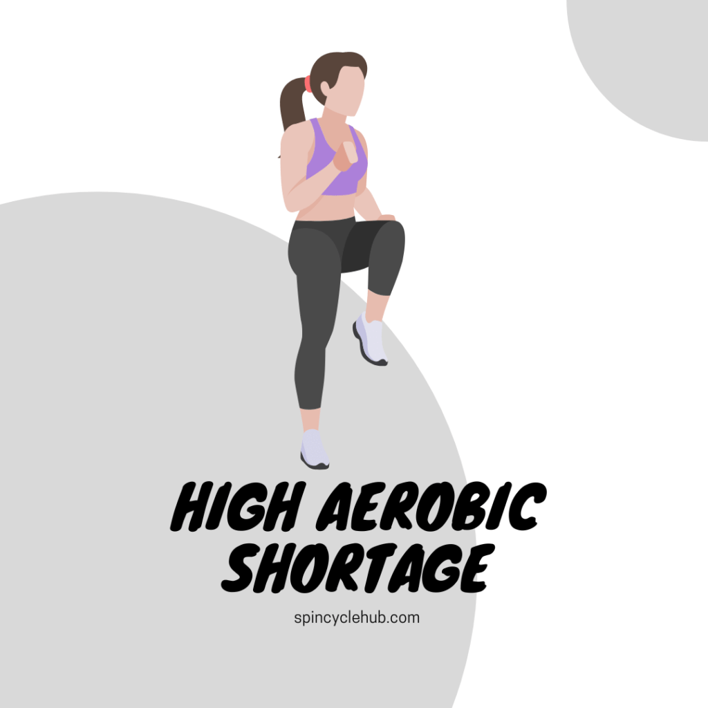 high aerobic shortage