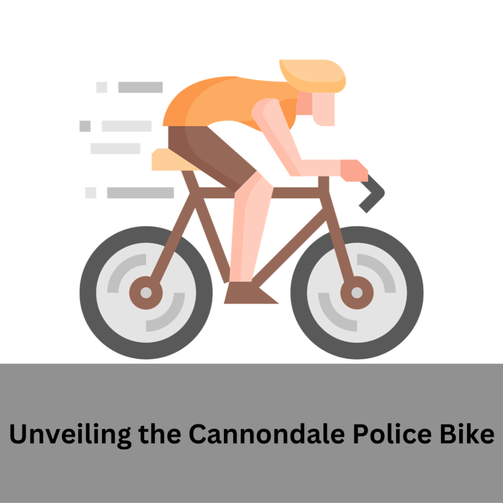 cannondale police bike