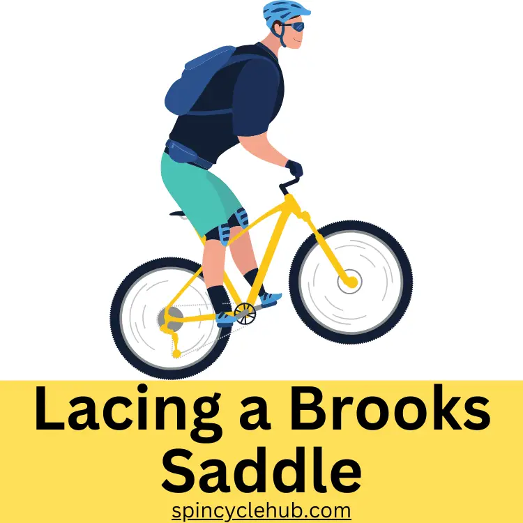 Lacing a Brooks Saddle